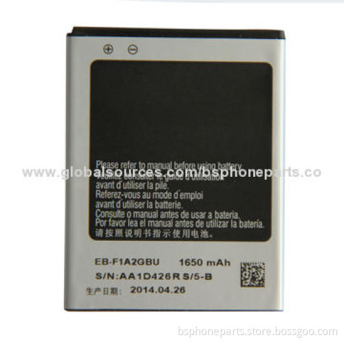100% Tested Li-ion Battery for Samsung Galaxy S2,i9100, Good Quality with Good Warranty